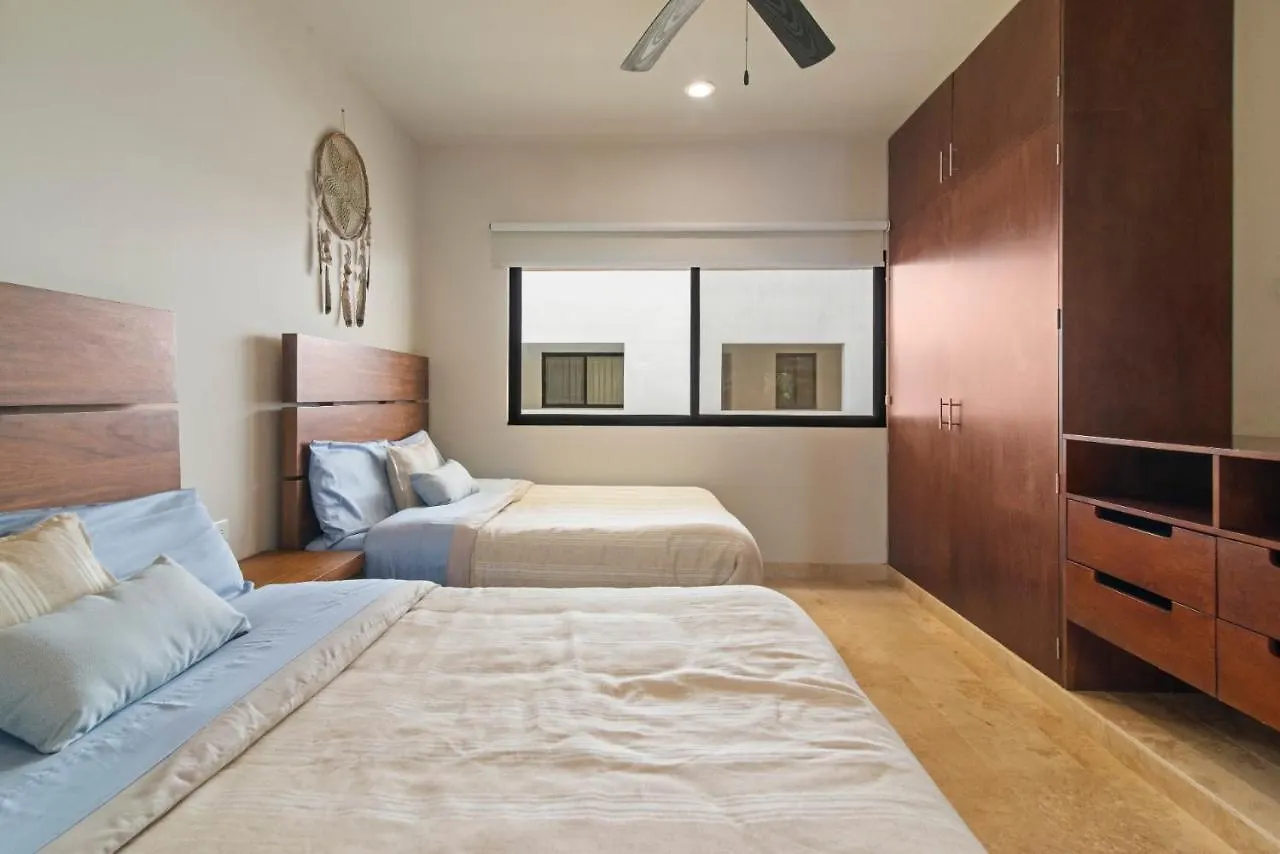 Tropical Elegance: Luxurious Apt With Pool View Tulum 0*,