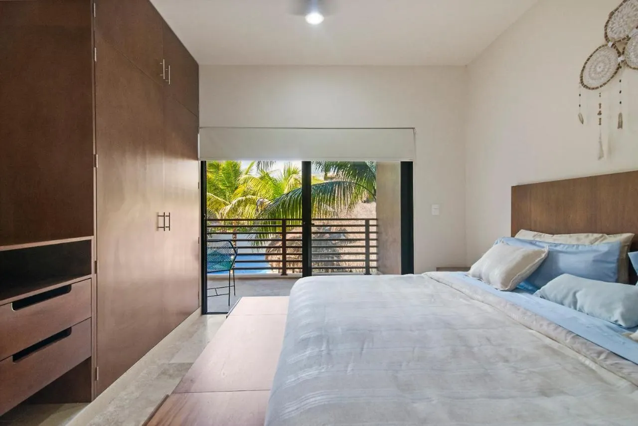 Tropical Elegance: Luxurious Apt With Pool View Tulum Mexico
