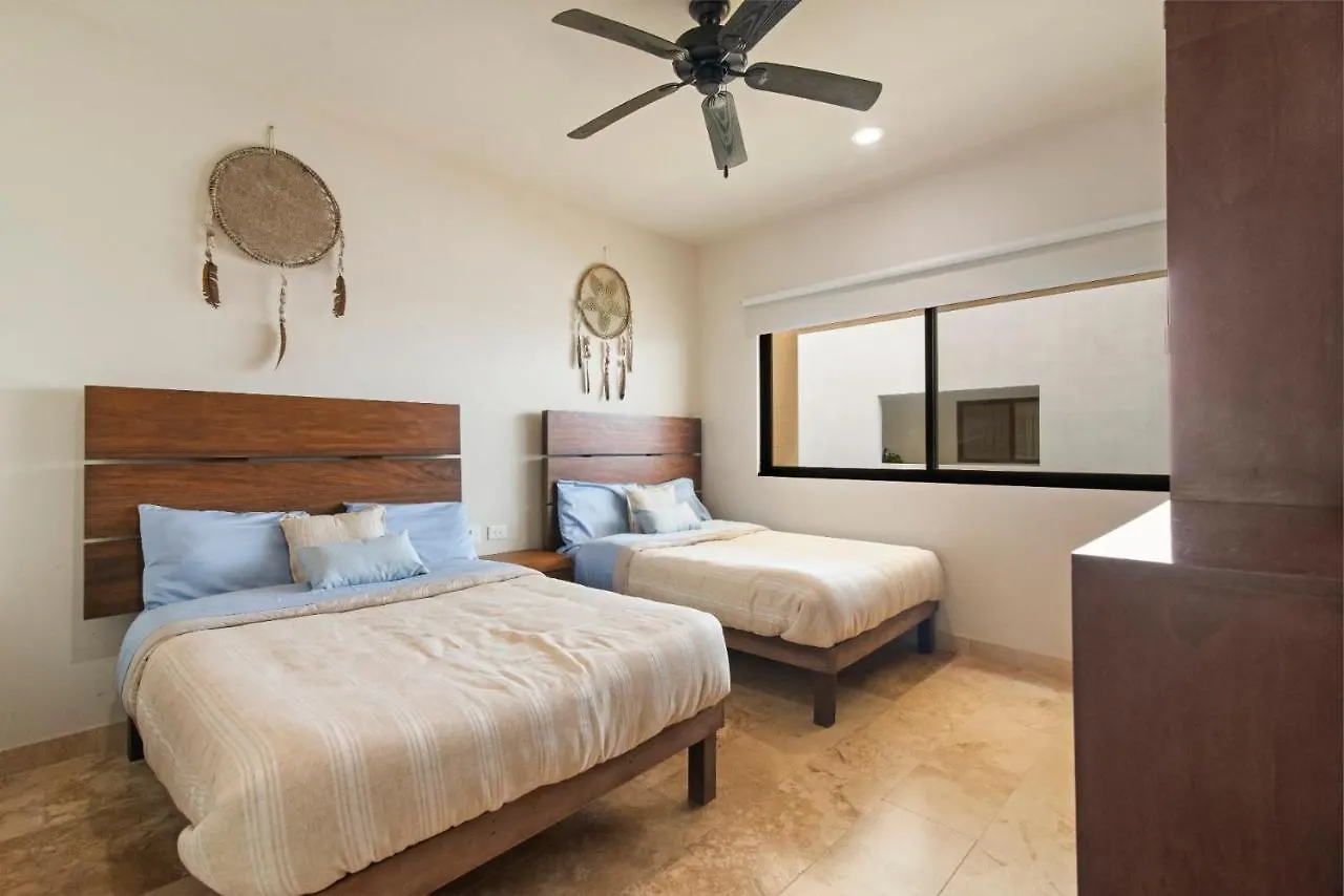 Tropical Elegance: Luxurious Apt With Pool View Tulum 0*,  Mexico